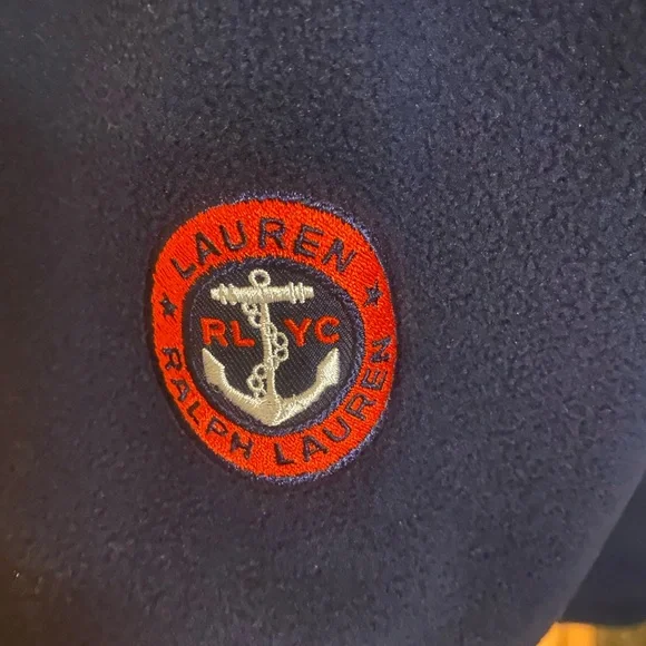 VTG Lauren Ralph Lauren Active Colorblock Fleece - Picture 7 of 7